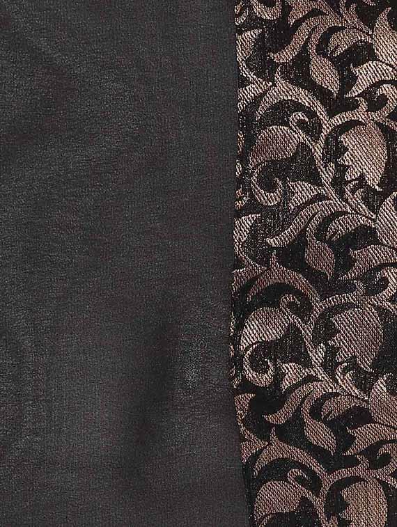 bordered plain saree - 16746480 - Zoom Image - 6