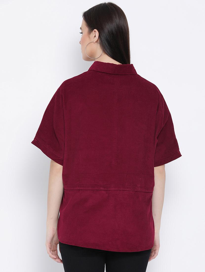 tie front pocket detail top - 16750768 - Zoom Image - 3