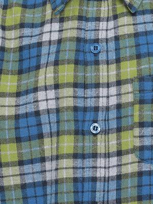 green cotton shirt - 16751055 - Standard Image - 3