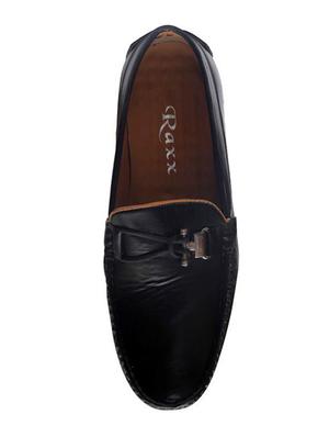 black synthetic slip on shoes - 16752651 - Standard Image - 3