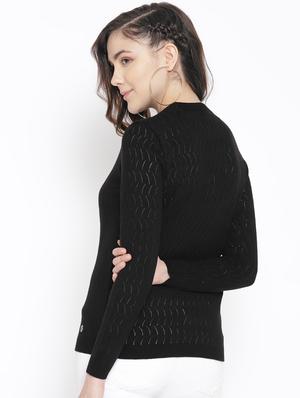crew neck solid pullover - 16752942 - Standard Image - 3