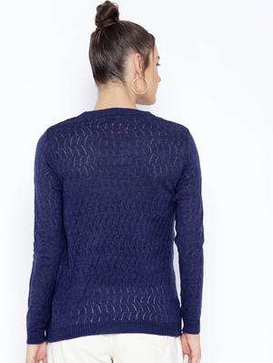crew neck solid pullover - 16752943 - Standard Image - 3