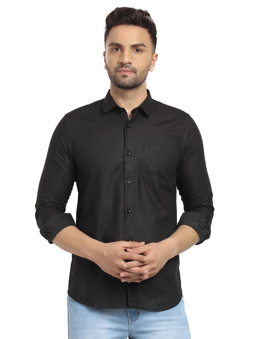 mens solid casual shirt