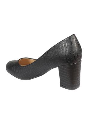 black slip on pumps - 16754395 - Standard Image - 3