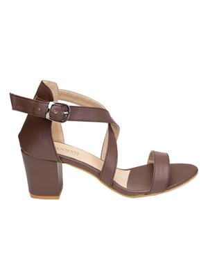 brown closed back sandals - 16755496 - Standard Image - 3