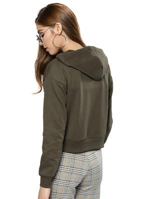 hooded neck zip up jacket - 16755859 - Standard Image - 3