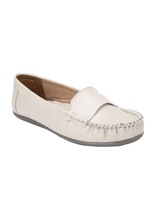 beige slip on loafers - 16756696 - Standard Image - 1