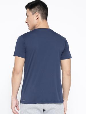 navy blue printed t-shirt - 16759642 - Standard Image - 3