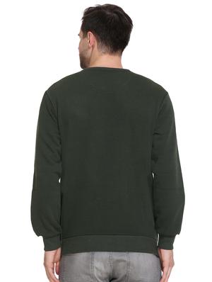 green solid sweatshirt - 16763350 - Standard Image - 3