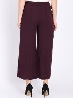 drawstring waist pleated trouser - 16764394 - Standard Image - 3