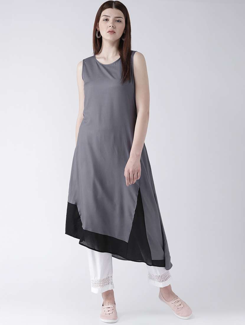 women's asymmetric kurta