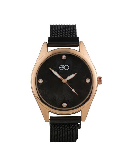 e2o khakhi detail design analouge women's watch - 16766463 - Standard Image - 1