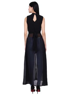 solid high slit kurta - 16767348 - Standard Image - 3