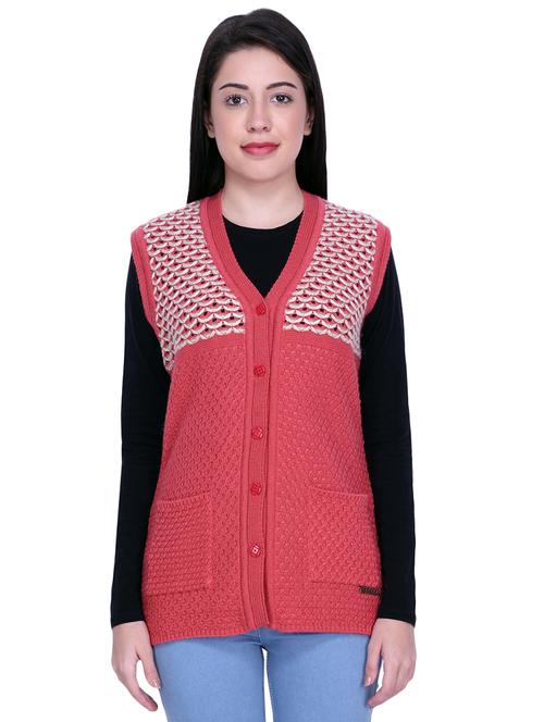 v-neck wool cardigan - 16767853 - Standard Image - 1
