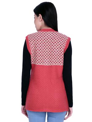 v-neck wool cardigan - 16767853 - Standard Image - 3