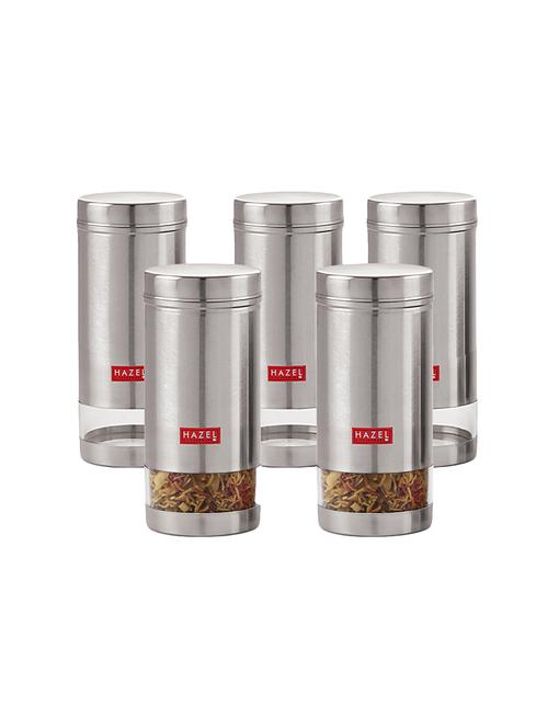 stainless steel transparent container (set of 5) - 16770258 - Very Small Image - 1