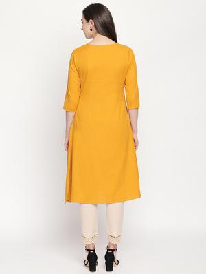 solid layered kurta - 16771061 - Standard Image - 3