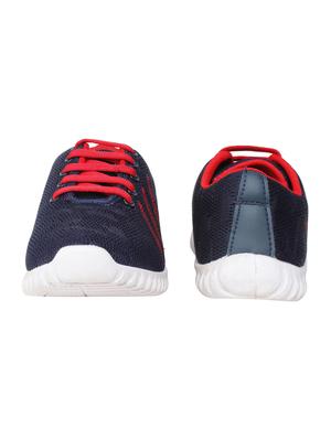 blue lace-up sports shoes - 16773162 - Standard Image - 3