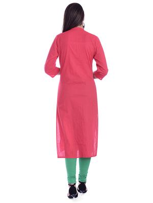 embroidered straight kurta - 16773729 - Standard Image - 3