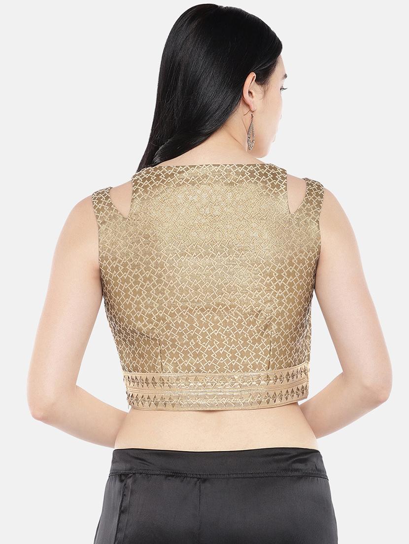 geometrical solid blouse - 16774020 - Zoom Image - 3