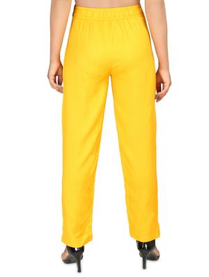 high rise flat front trouser - 16774467 - Standard Image - 3