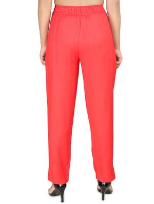 high rise flat front trouser - 16774471 - Standard Image - 3