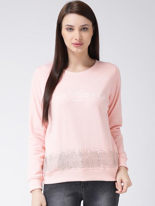 crew neck embellished sweatshirt - 16775371 - Very Small Image - 1
