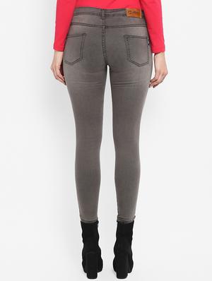 high rise stone washed jean - 16776871 - Standard Image - 3
