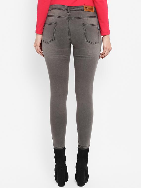 high rise stone washed jean - 16776871 - Zoom Image - 3