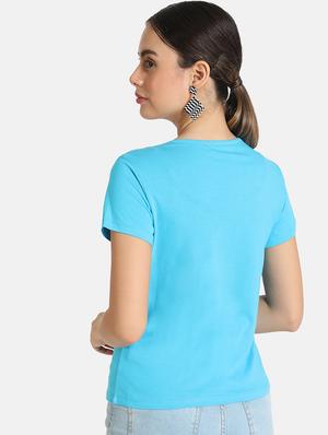 round neck solid tee - 16777295 - Standard Image - 3