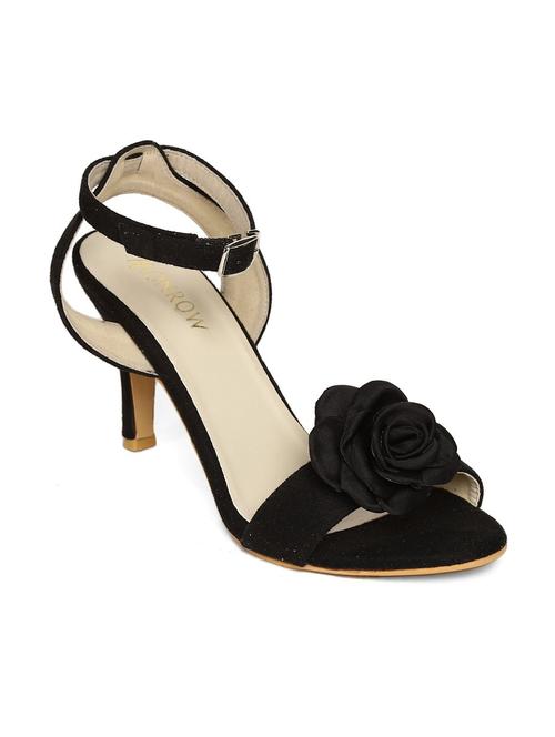 black ankle strap sandals - 16779513 - Standard Image - 1