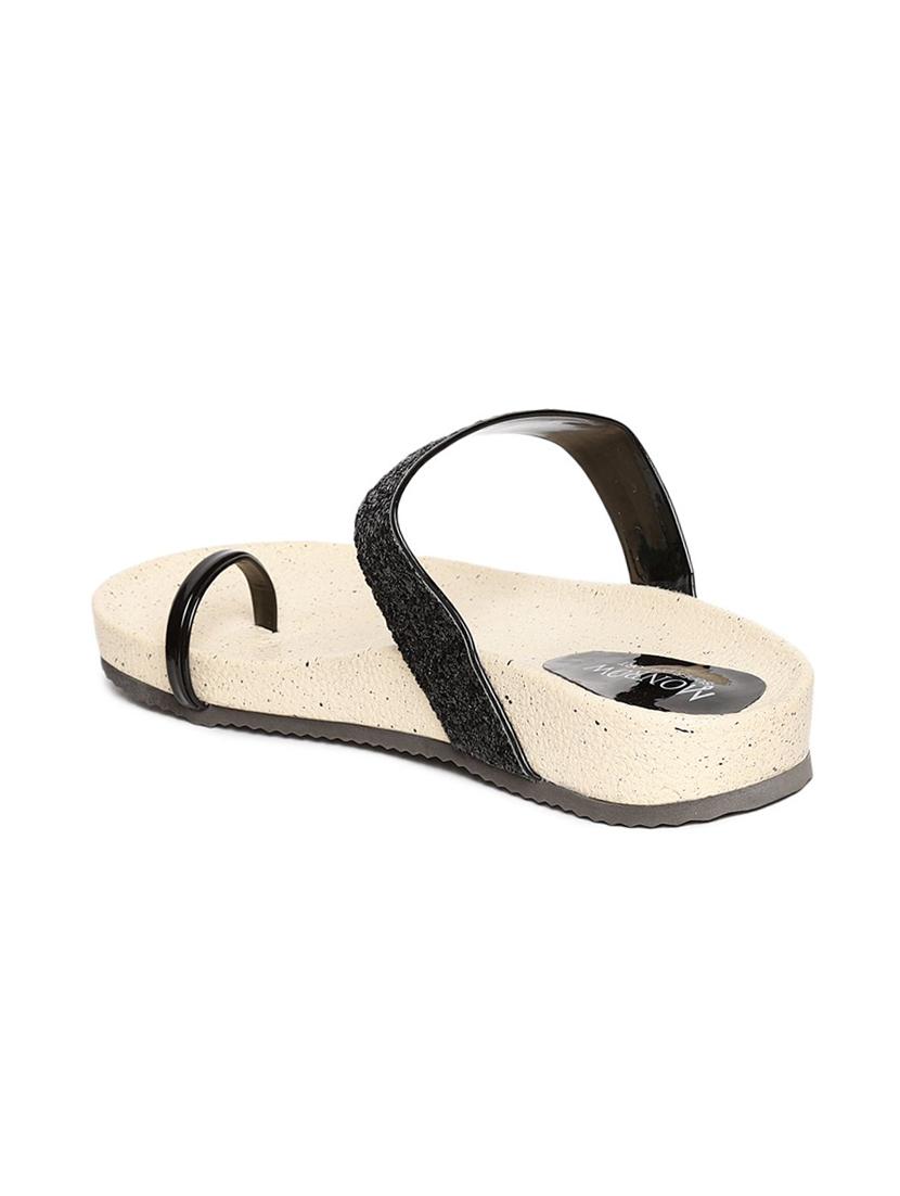 black one toe wedges - 16779571 - Zoom Image - 3