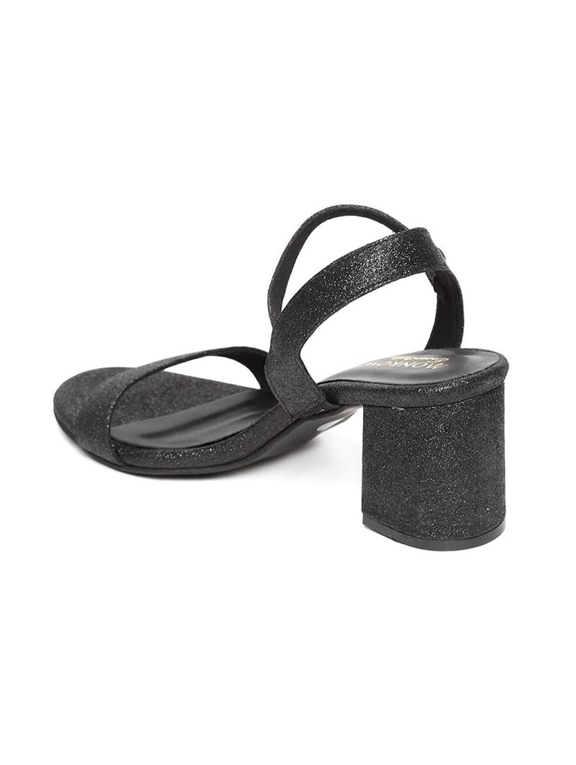 black back strap sandals - 16779579 - Zoom Image - 3