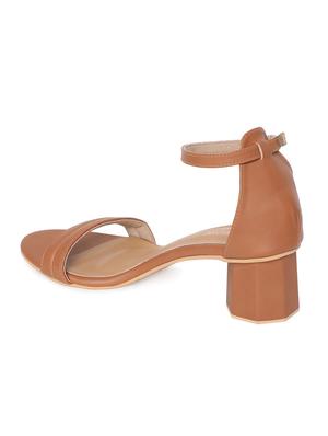 tan closed back sandals - 16779616 - Standard Image - 3