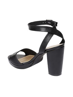 black ankle strap sandals - 16779678 - Standard Image - 3