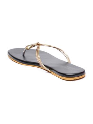 gold toe separator sandals - 16779727 - Standard Image - 3