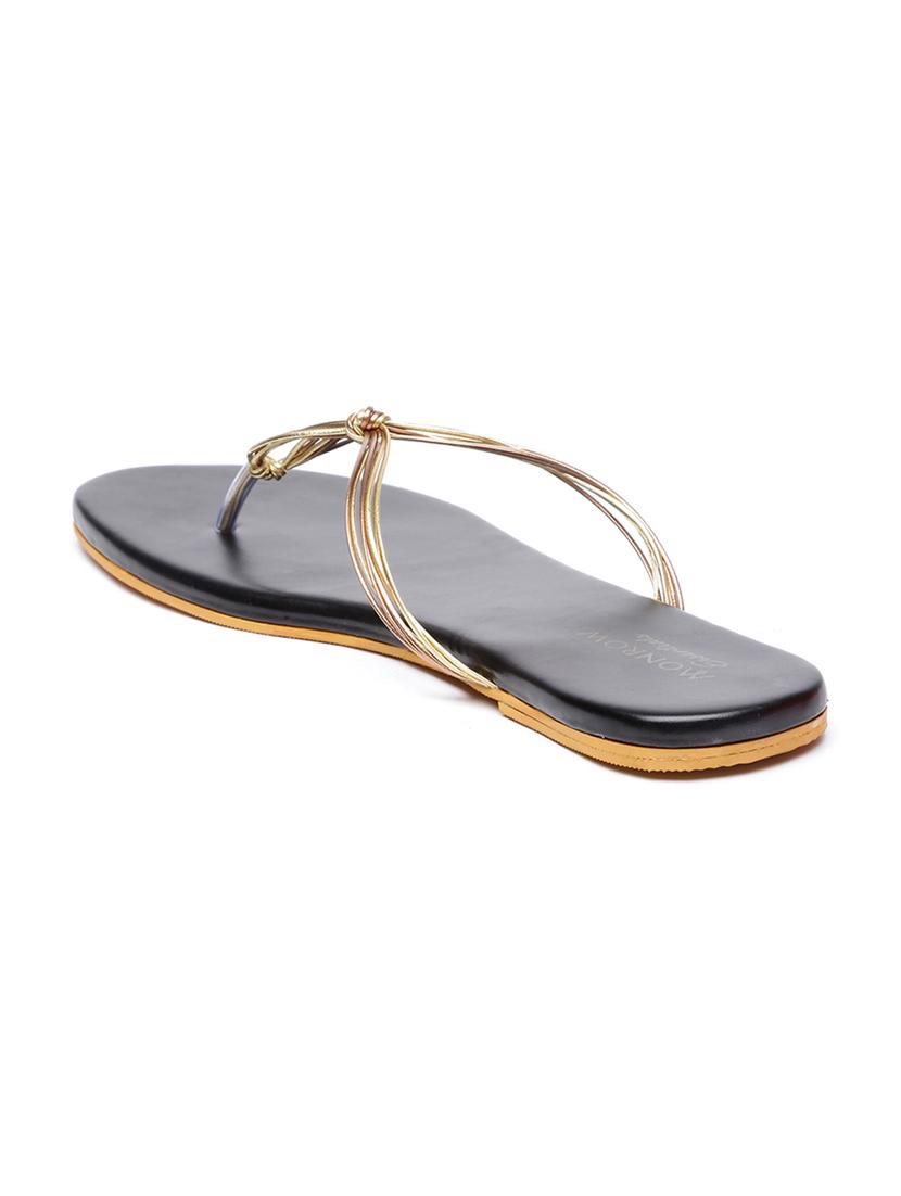 gold toe separator sandals - 16779727 - Zoom Image - 3
