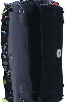 black velvet box clutch - 16779868 - Standard Image - 3