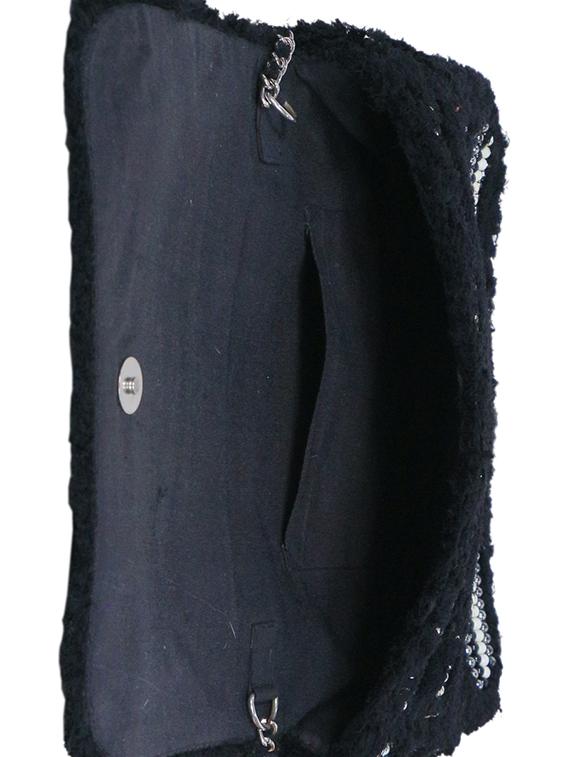 black cotton box clutch - 16779869 - Zoom Image - 3
