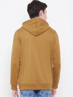 brown solid sweatshirt - 16780584 - Standard Image - 3