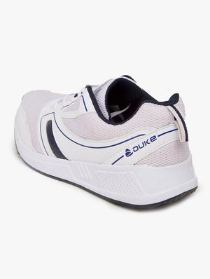 white mesh lace up sport shoes - 16781423 - Standard Image - 3