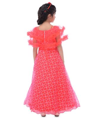 red net party gown - 16781486 - Standard Image - 3