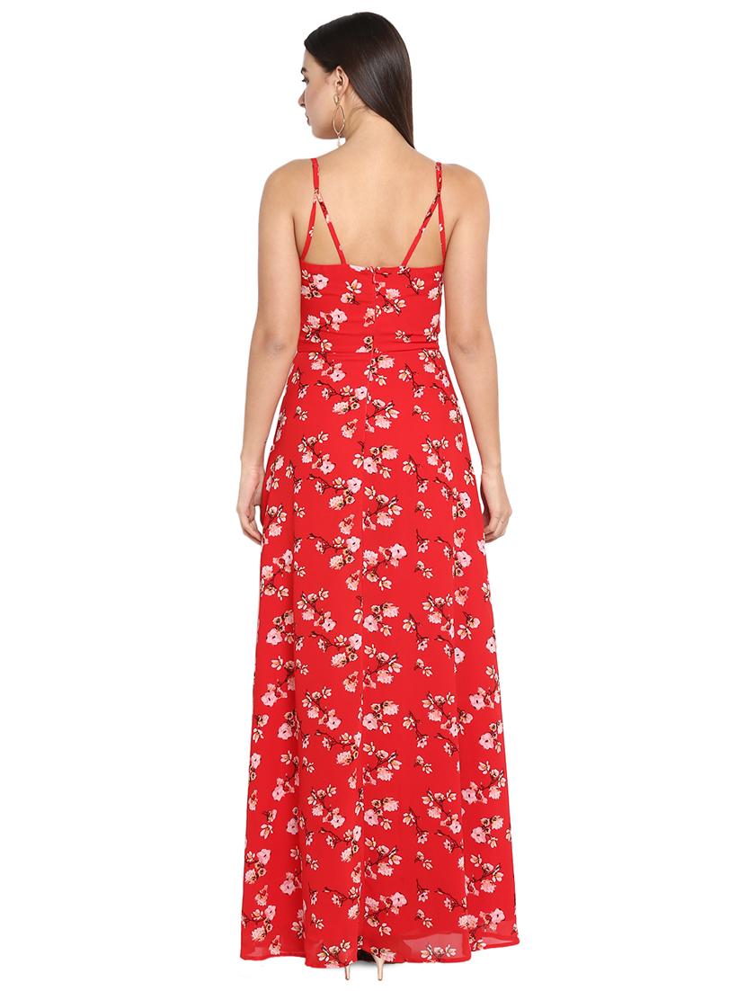 cami neck floral maxi dress - 16782855 - Zoom Image - 3