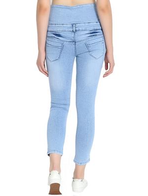 high rise distressed jeans - 16783497 - Standard Image - 3