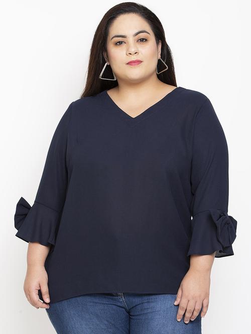bow detail solid top - 16786640 - Standard Image - 1