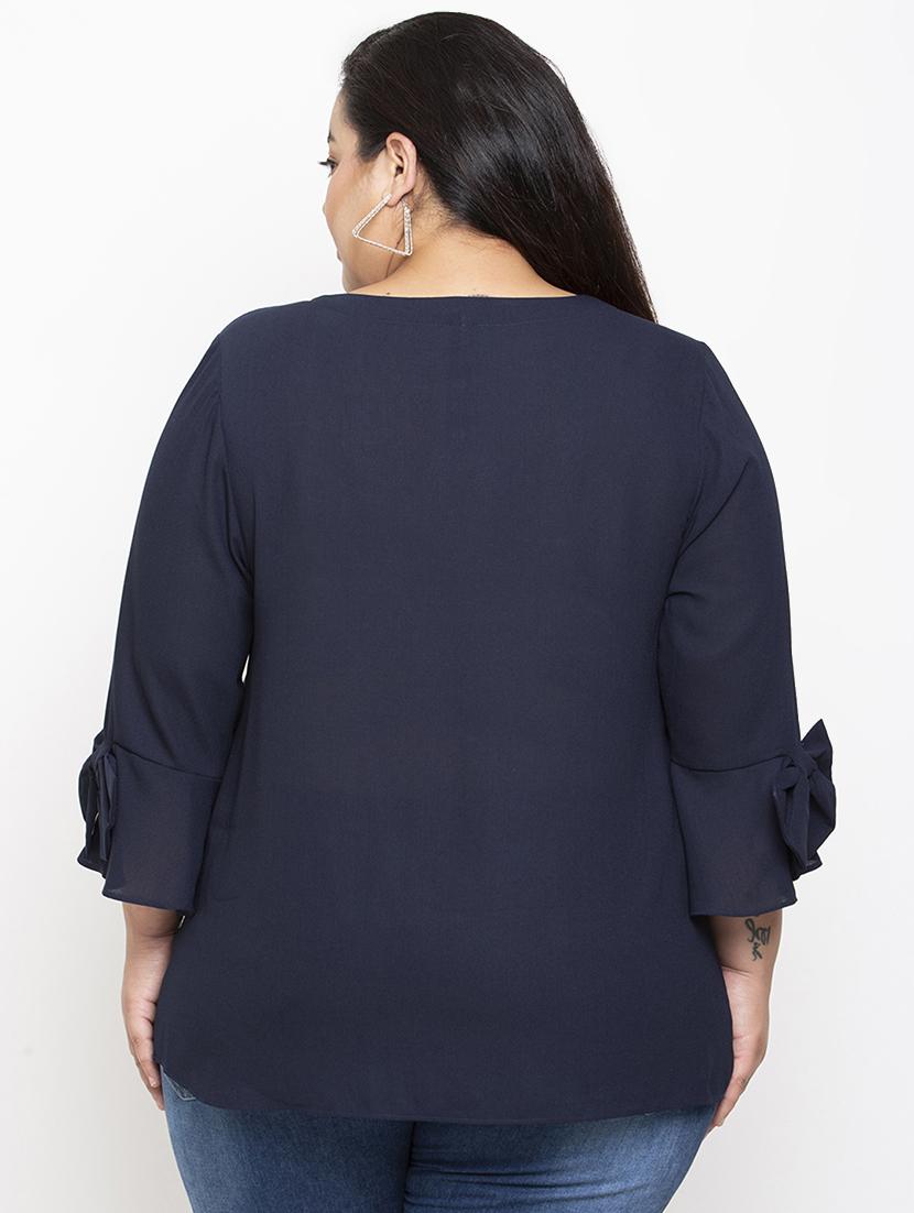 bow detail solid top - 16786640 - Zoom Image - 3