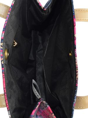 pink cotton regular tote - 16788879 - Standard Image - 3