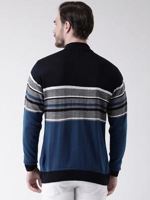 blue striped pullover - 16790229 - Standard Image - 3