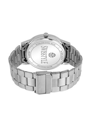swisstyle analog blue dial men watch-ss-gr913-blu-slv-ch - 16791341 - Standard Image - 3