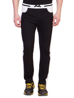 black color block and side striped full length track pants (set of 2) - 16791696 - Standard Image - 3